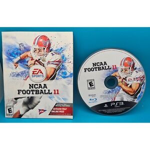 NCAA Football 11 - Playstation 3 PS3 Game -disc&Manual only